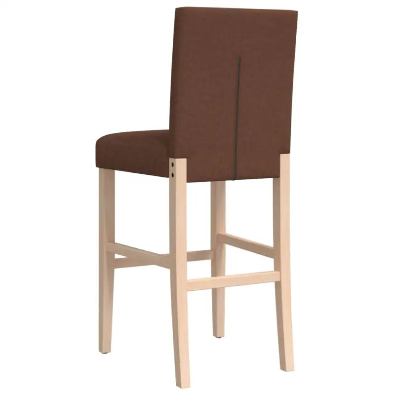 Barkrukken met zachte rugleuning en massief rubberhout voor dagelijks gebruik - Barkrukken