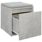 Beckwoord opbergkast met lade in bewerkt hout voor schoenen opbergen - Commodes & ladekasten