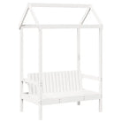 Bed met bankje in massief grenenhout voor een moderne slaapkamer - Bedden & bedframes