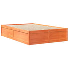 Bed met massief grenenhout met tijdloos en praktisch ontwerp - Bedden & bedframes