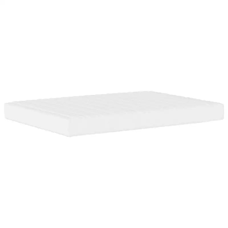 Bed met multiplex lattenbodem en 22d PU-schuim in blauw materiaal - Bedden & bedframes