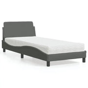 Bed met multiplex lattenbodem en 22D PU-schuim matras voor optimale slaap - Bedden & bedframes