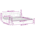 Bed met multiplex lattenbodem en 22d pu-schuim voor optimaal comfort - Bedden & bedframes