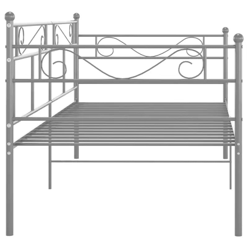 Bedbank voor comfortabel slapen en zitten overdag - Grijs - Bedden & bedframes
