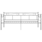 Bedbank voor comfortabel slapen en zitten overdag - Grijs - Bedden & bedframes