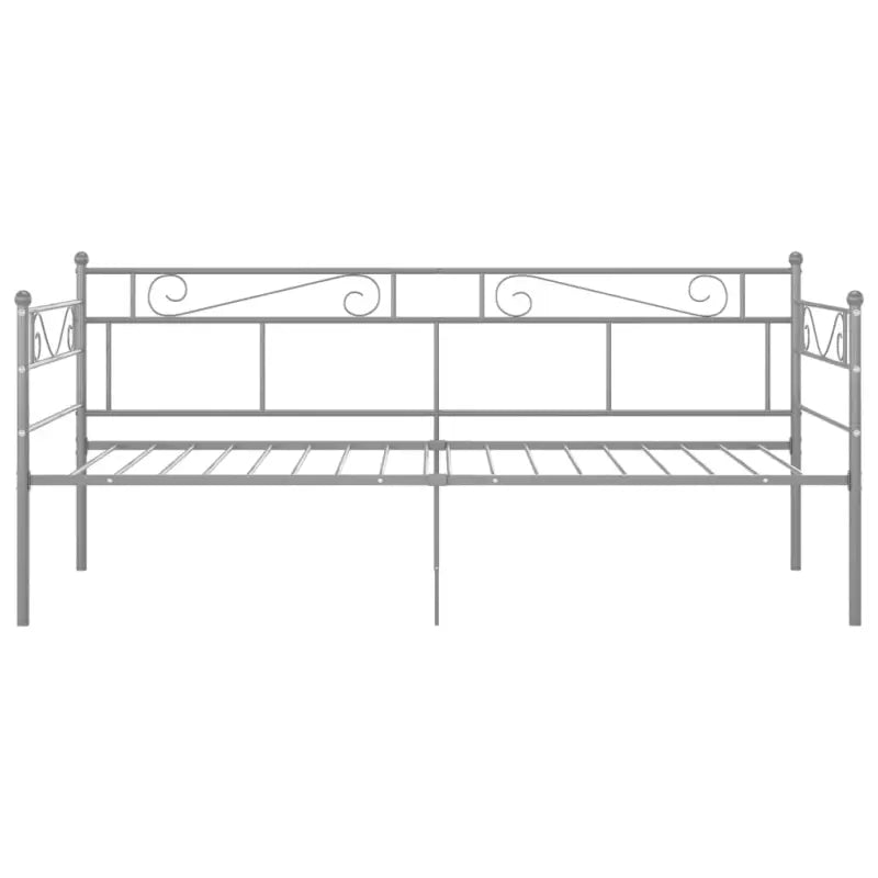Bedbank voor comfortabel slapen en zitten overdag - Grijs - Bedden & bedframes