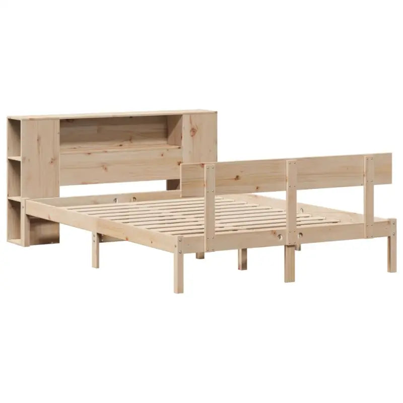 Bedden en bedframes met massief grenenhout en optimale totale afmetingen - Bedden & bedframes