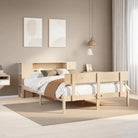 Bedden en bedframes met massief grenenhout en optimale totale afmetingen - Bedden & bedframes