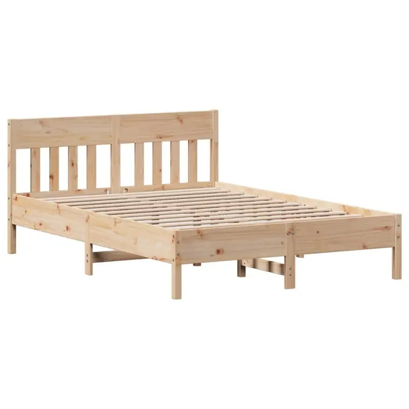 Bedden en bedframes met massief grenenhout en optimale totale afmetingen - Bedden & bedframes