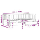 Bedden en bedframes met massief grenenhout en rustieke charme - Bedden & bedframes