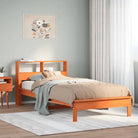Bedden en bedframes met massief grenenhout voor een goede nachtrust - Wasbruin / 90 x 190 cm - Bedden & bedframes
