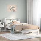 Bedden en bedframes met massief grenenhout voor een goede nachtrust - Wit / 75 x 190 cm - Bedden & bedframes