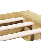 Bedframe in massief eikenhout voor een sterke en duurzame slaapkamer - Bedden & bedframes