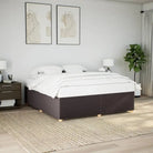 Bedframe met ademend vermogen voor een comfortabele nachtrust - Donkerbruin / 200 x 200 cm - Bedden & bedframes