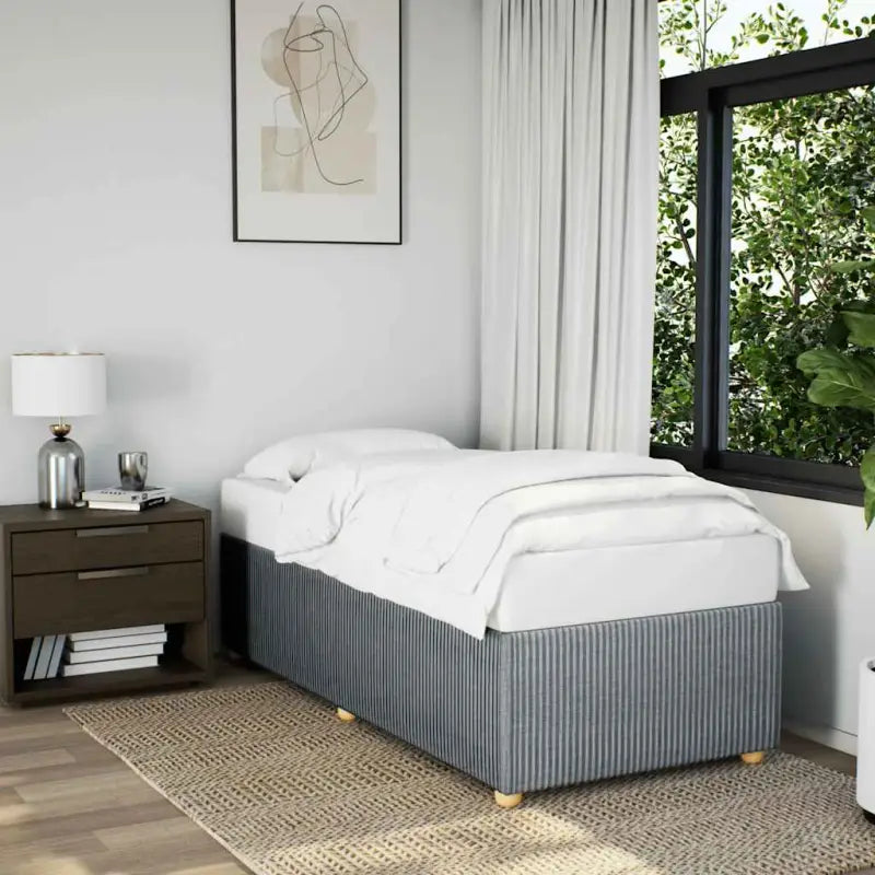 Bedframe met ademend vermogen voor een comfortabele nachtrust - Lichtgrijs / 90 x 190 cm - Bedden & bedframes
