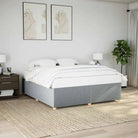 Bedframe met ademend vermogen voor een comfortabele nachtrust - Lichtgrijs / 200 x 200 cm - Bedden & bedframes