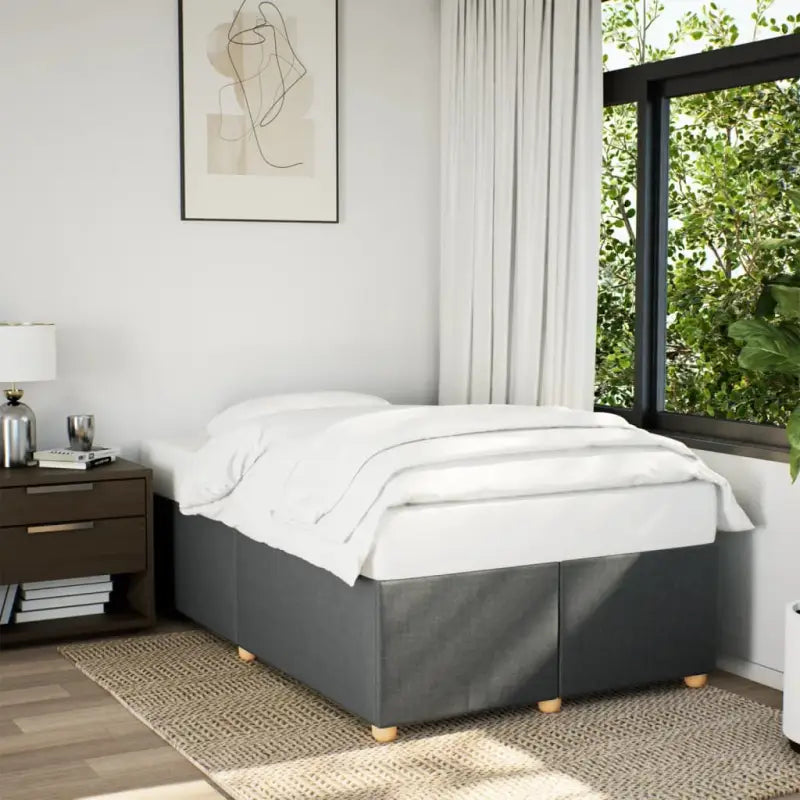 Bedframe met ademend vermogen voor een comfortabele nachtrust - Donkergrijs / 120 x 190 cm - Bedden & bedframes