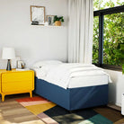 Bedframe met ademend vermogen voor een comfortabele nachtrust - Blauw / 100 x 200 cm - Bedden & bedframes