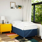 Bedframe met ademend vermogen voor een comfortabele nachtrust - Blauw / 90 x 190 cm - Bedden & bedframes