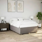 Bedframe met ademend vermogen voor een comfortabele nachtrust - Taupe / 140 x 200 cm - Bedden & bedframes