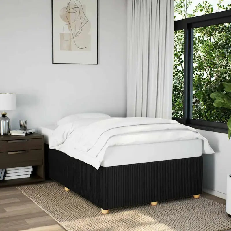 Bedframe met ademend vermogen voor een comfortabele nachtrust - Zwart / 120 x 200 cm - Bedden & bedframes