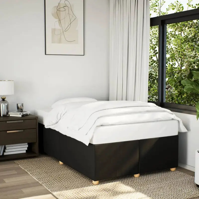 Bedframe met ademend vermogen voor een comfortabele nachtrust - Zwart / 120 x 190 cm - Bedden & bedframes