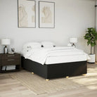 Bedframe met ademend vermogen voor een comfortabele nachtrust - Zwart / 140 x 200 cm - Bedden & bedframes