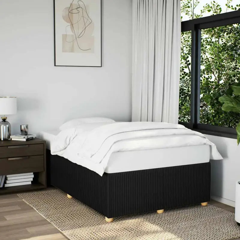 Bedframe met ademend vermogen voor een comfortabele nachtrust - Zwart / 120 x 190 cm - Bedden & bedframes