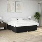 Bedframe met ademend vermogen voor een comfortabele nachtrust - Zwart / 180 x 200 cm - Bedden & bedframes
