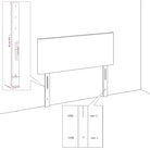 Bedframe met hoofdeinde en multiplex lattenbodem inclusief levering bevat - Bedden & bedframes