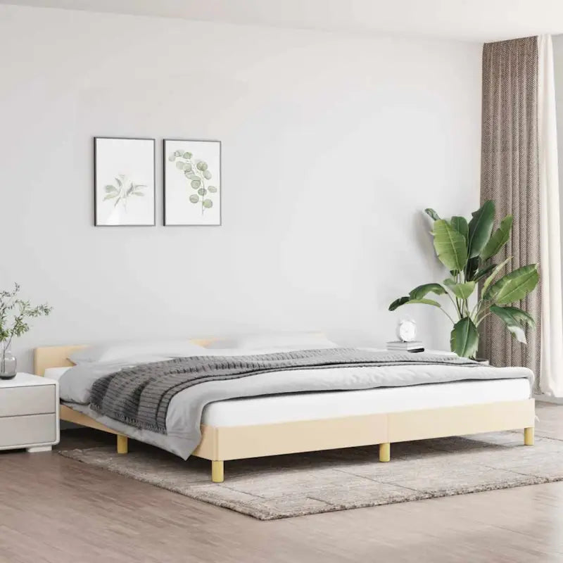 Bedframe met hoofdeinde en multiplex lattenbodem voor comfortabele nachtrust - Bedden & bedframes