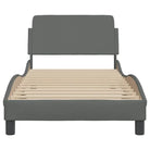 Bedframe met hoofdeinde en multiplex lattenbodem voor goede nachtrust - Bedden & bedframes