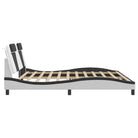 Bedframe met LED-verlichting en multiplex lattenbodem voor comfort - Bedden & bedframes
