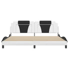 Bedframe met LED-verlichting en multiplex lattenbodem voor comfort - Bedden & bedframes