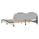 Bedframe met LED-verlichting en multiplex lattenbodem voor comfort - Bedden & bedframes