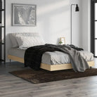 Bedframe met metalen poten en multiplex lattenbodem voor goede nachtrust - Bedden & bedframes