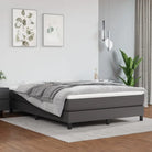 Bedframe met multiplex lattenbodem voor een comfortabele slaapervaring - Grijs / 140 x 190 cm / 25 cm - Bedden &