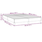 Bedframe met multiplex lattenbodem voor een comfortabele slaapervaring - Bedden & bedframes