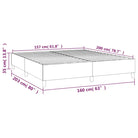 Bedframe met multiplex lattenbodem voor een comfortabele nachtrust - Bedden & bedframes