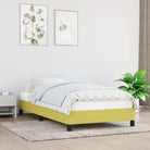 Bedframe met multiplex lattenbodem voor een stevige ademende slaapplaats - Groen / 90 x 200 cm / 25 cm - Bedden &