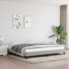 Bedframe met multiplex lattenbodem voor een stevige ademende slaapplaats - Lichtgrijs / 200 x 200 cm / 25 cm - Bedden &