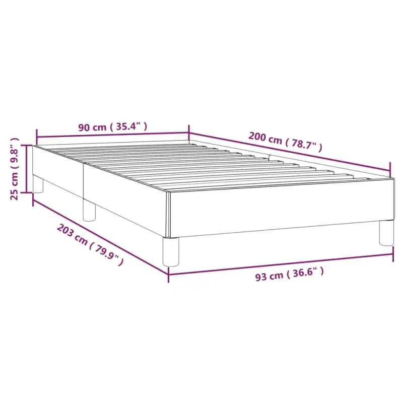 Bedframe met multiplex lattenbodem voor een stevige ademende slaapplaats - Bedden & bedframes