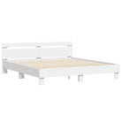 Bedframe met rgb led-verlichting voor een gezellige slaapkamer sfeer - Bedden & bedframes