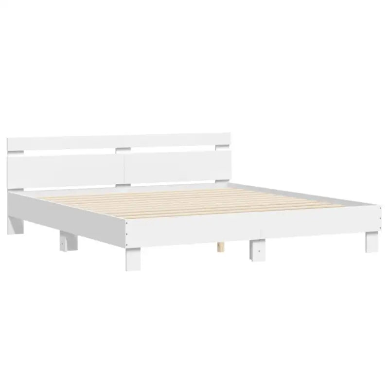 Bedframe met rgb led-verlichting voor een gezellige slaapkamer sfeer - Bedden & bedframes