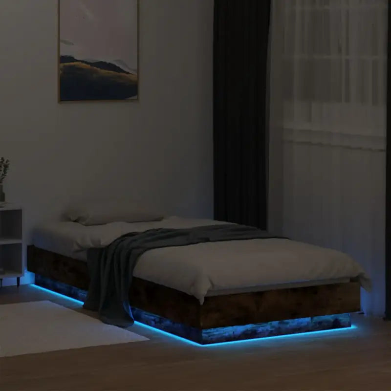Bedframe met rgb led-verlichting voor een sfeervolle slaapkamer - Bedden & bedframes