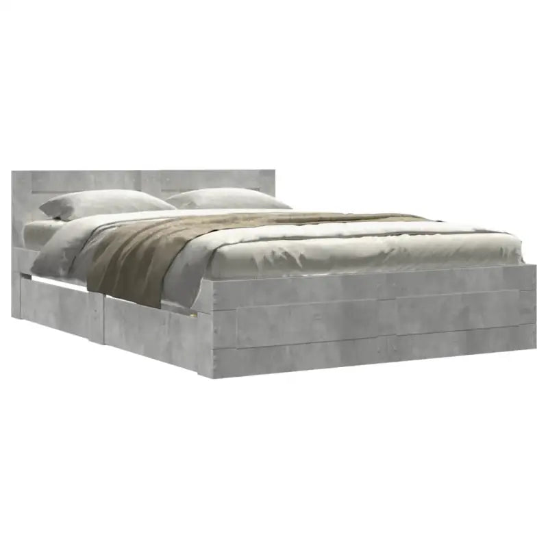 Bedframe van bewerkt hout voor een comfortabele slaapkamer - Bedden & bedframes