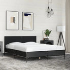 Bedframe van bewerkt hout voor een stabiele en duurzame slaapruimte - Zwart / 140 x 190 cm? - Bedden & bedframes