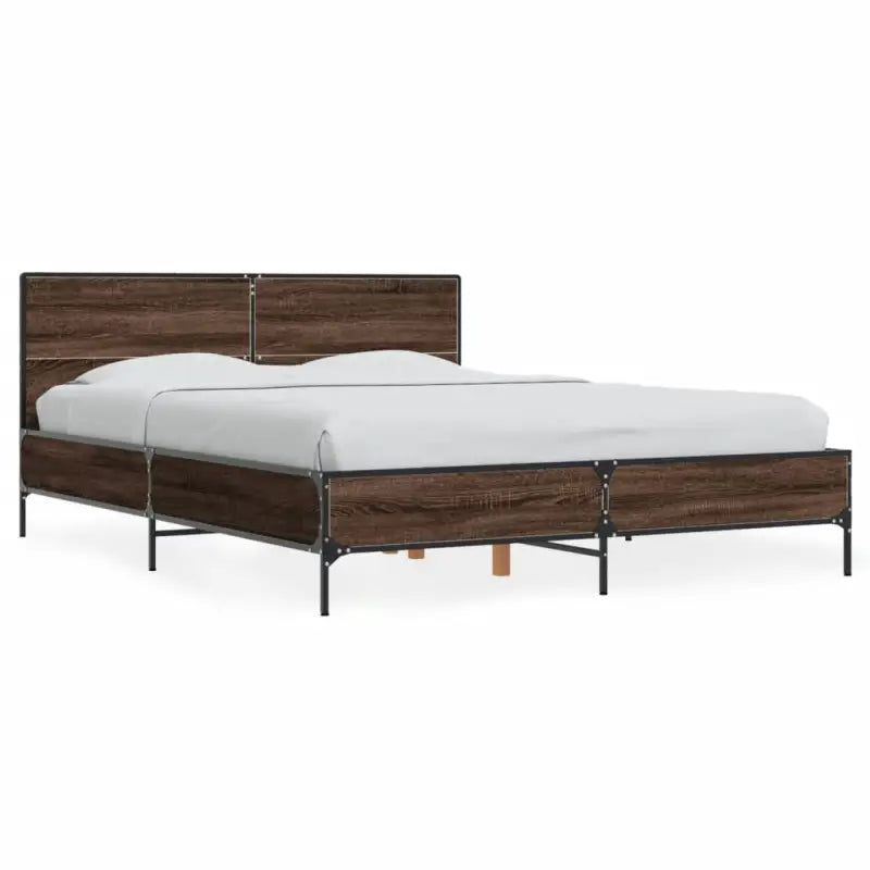 Bedframe van bewerkt hout voor een stabiele en duurzame slaapruimte - Bedden & bedframes