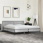 Bedframe van bewerkt hout voor een stabiele en duurzame slaapruimte - Grijs sonoma / 180 x 200 cm - Bedden & bedframes
