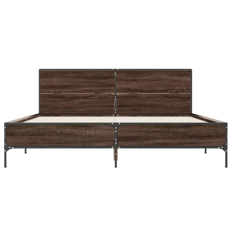 Bedframe van bewerkt hout voor een stabiele en duurzame slaapruimte - Bedden & bedframes